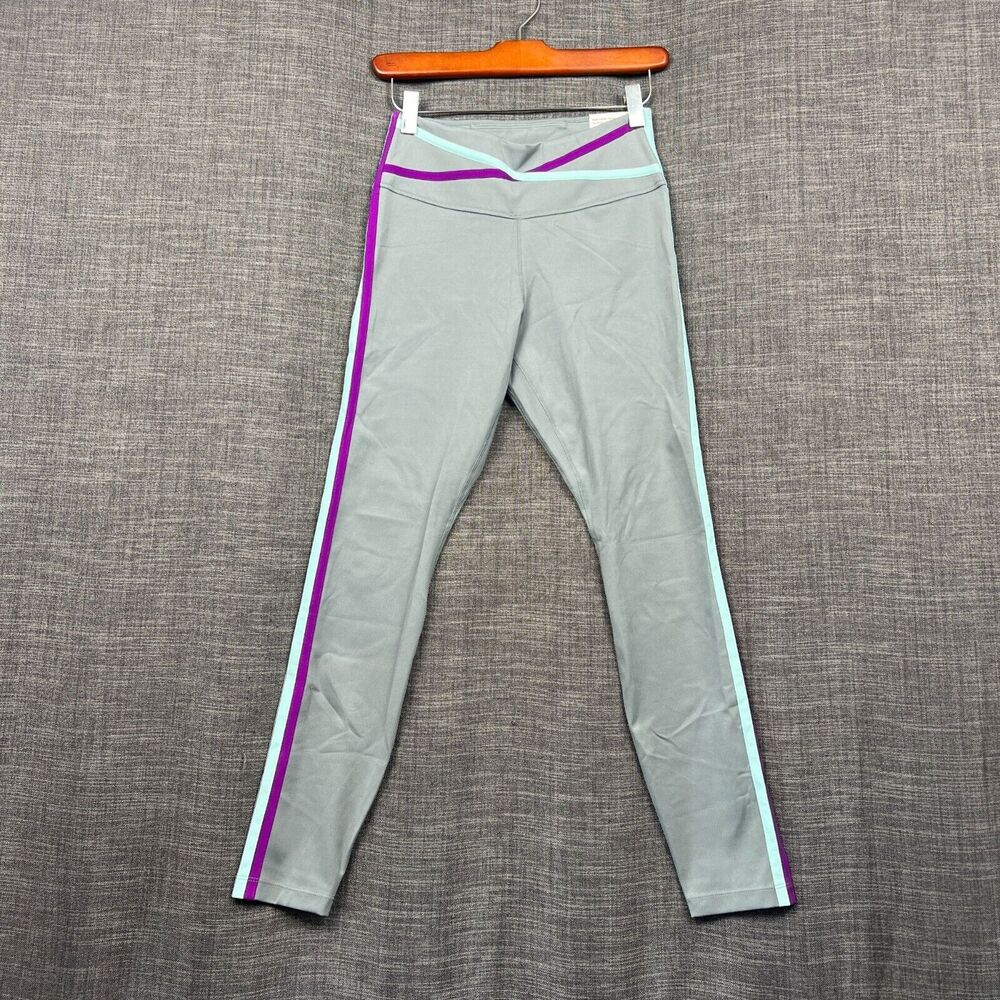 NWT Nike Womens Dri-fit One Mid-Rise 7/8 Taped Leggings Sz S Workout Training - Picture 1 of 11